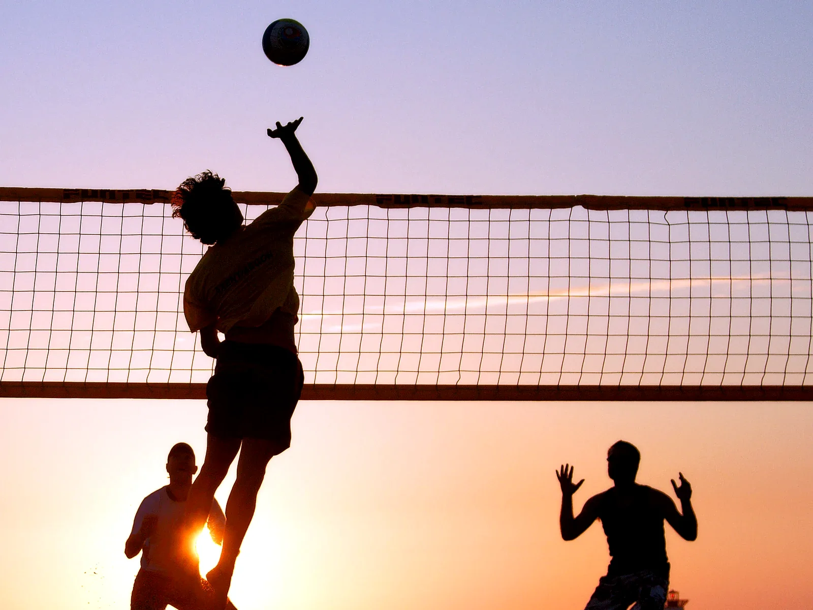 Pratique de beach-volley