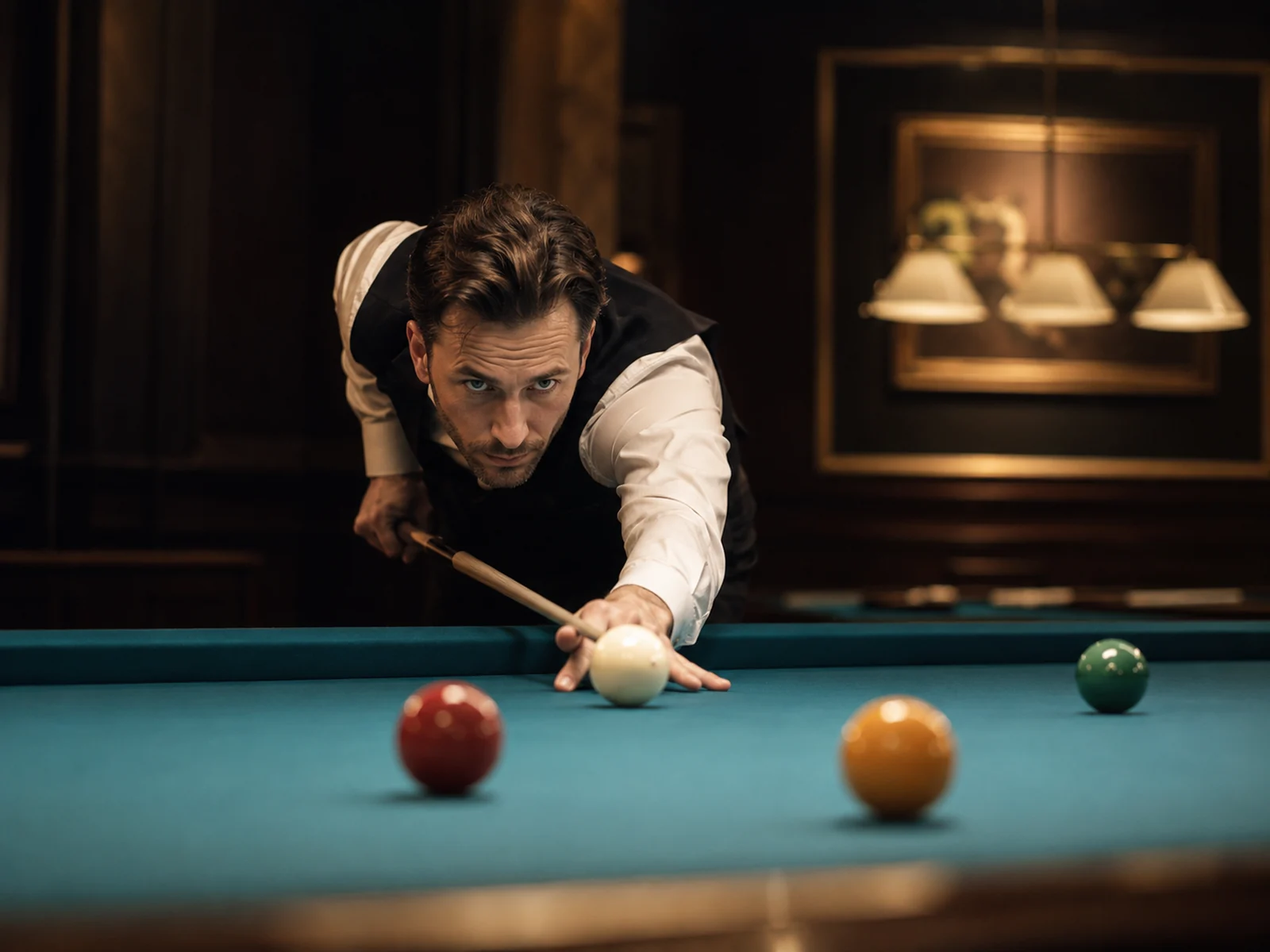 Pratique de billard