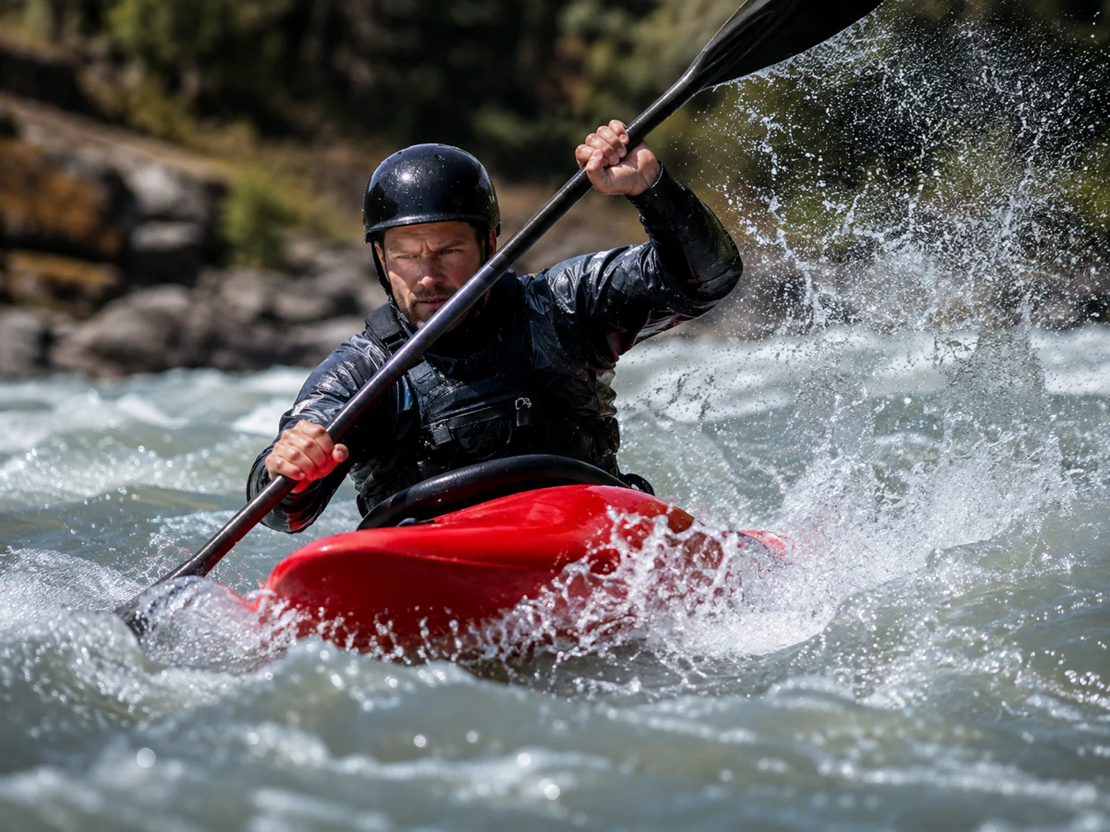 Pratique de canoë-kayak