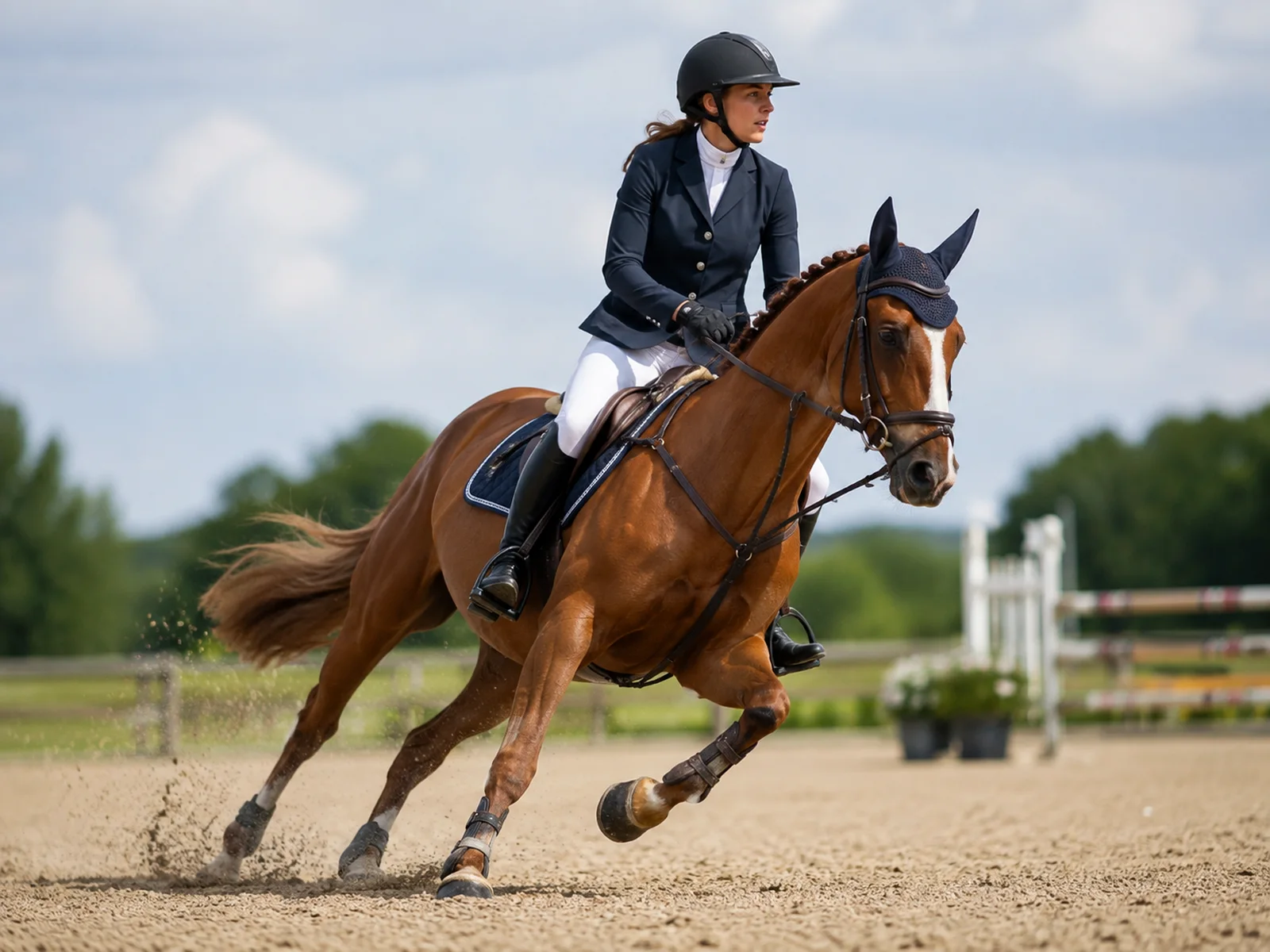 Pratique de équitation