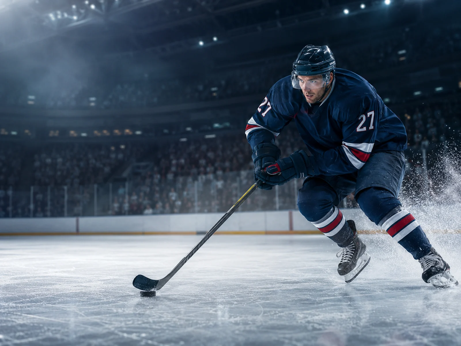 Pratique de hockey sur glace