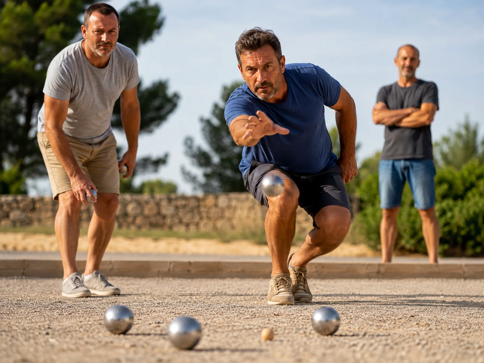 Pratique de pétanque