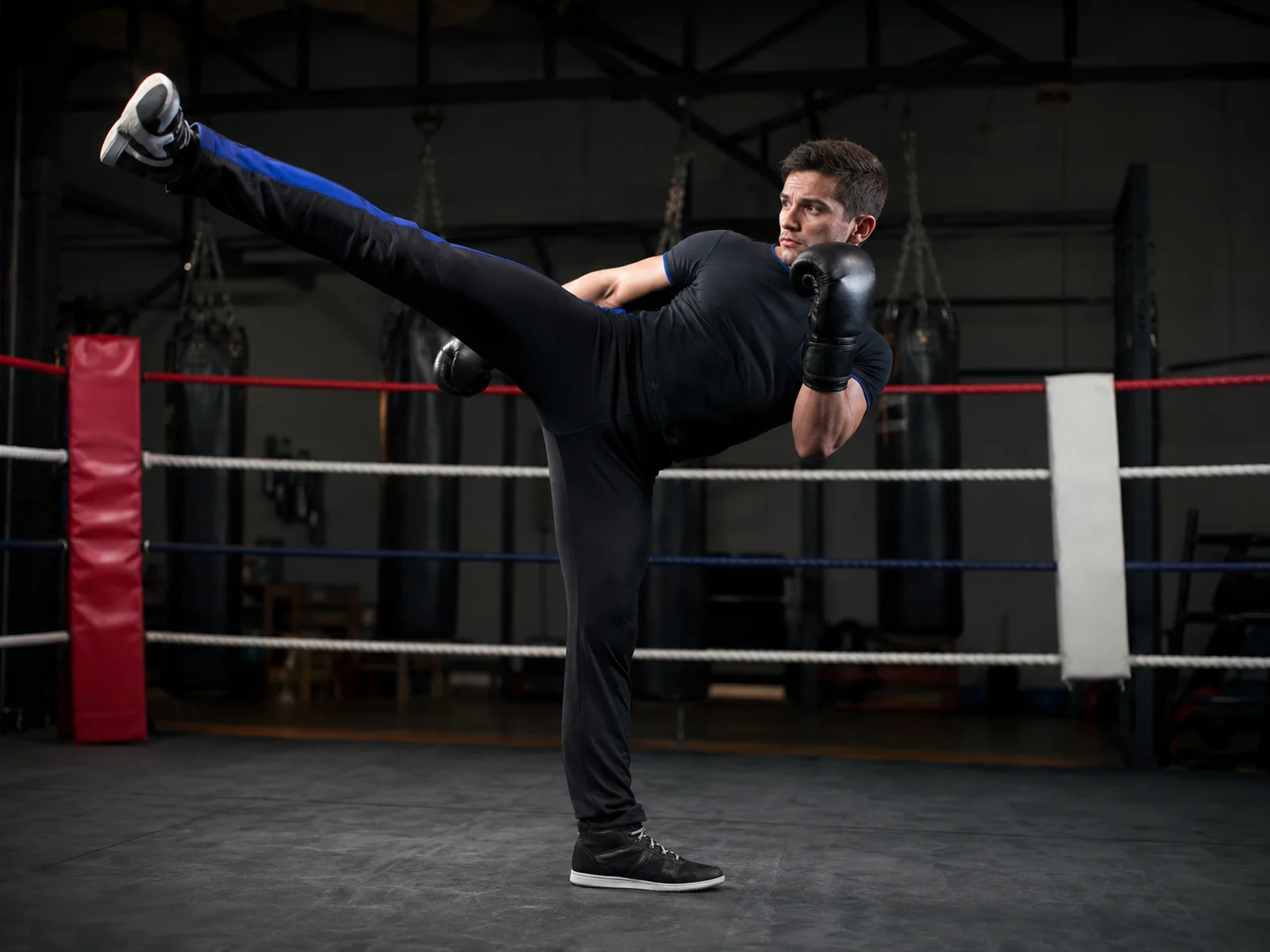Pratique de savate boxe française