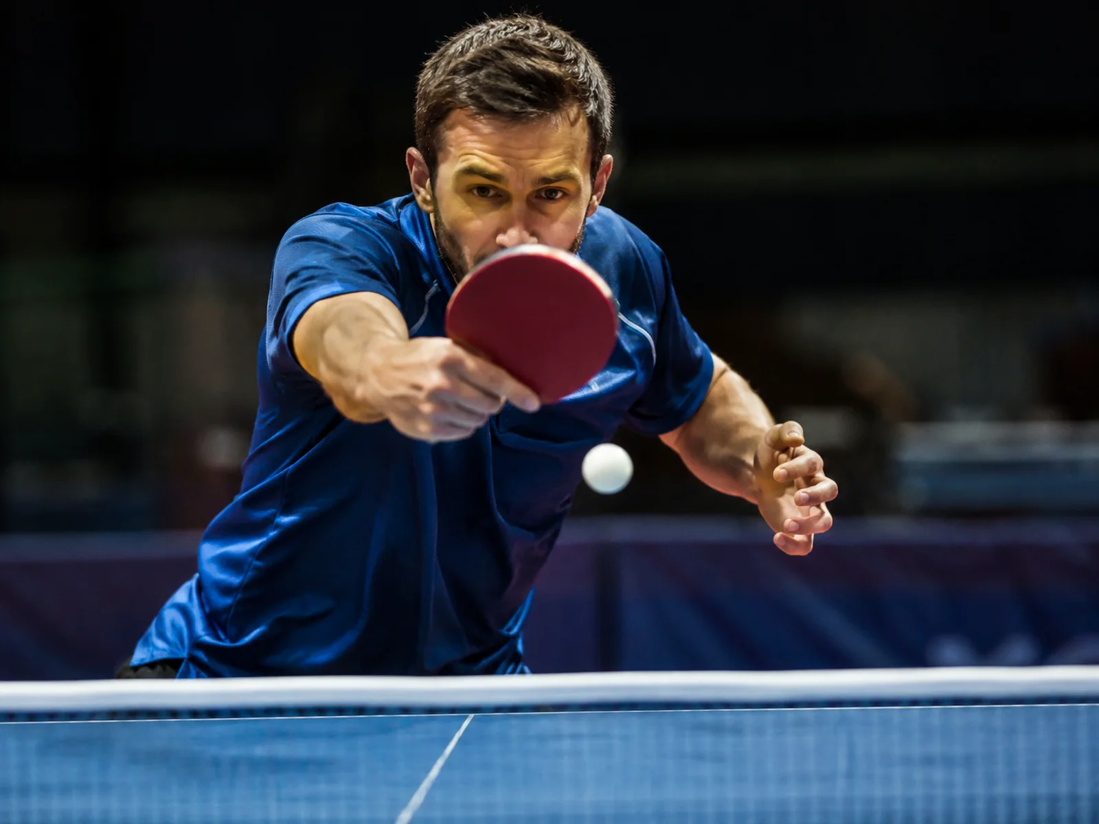 Pratique de tennis de table