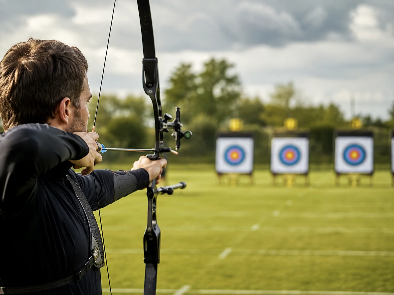 Pratique de tir à l’arc
