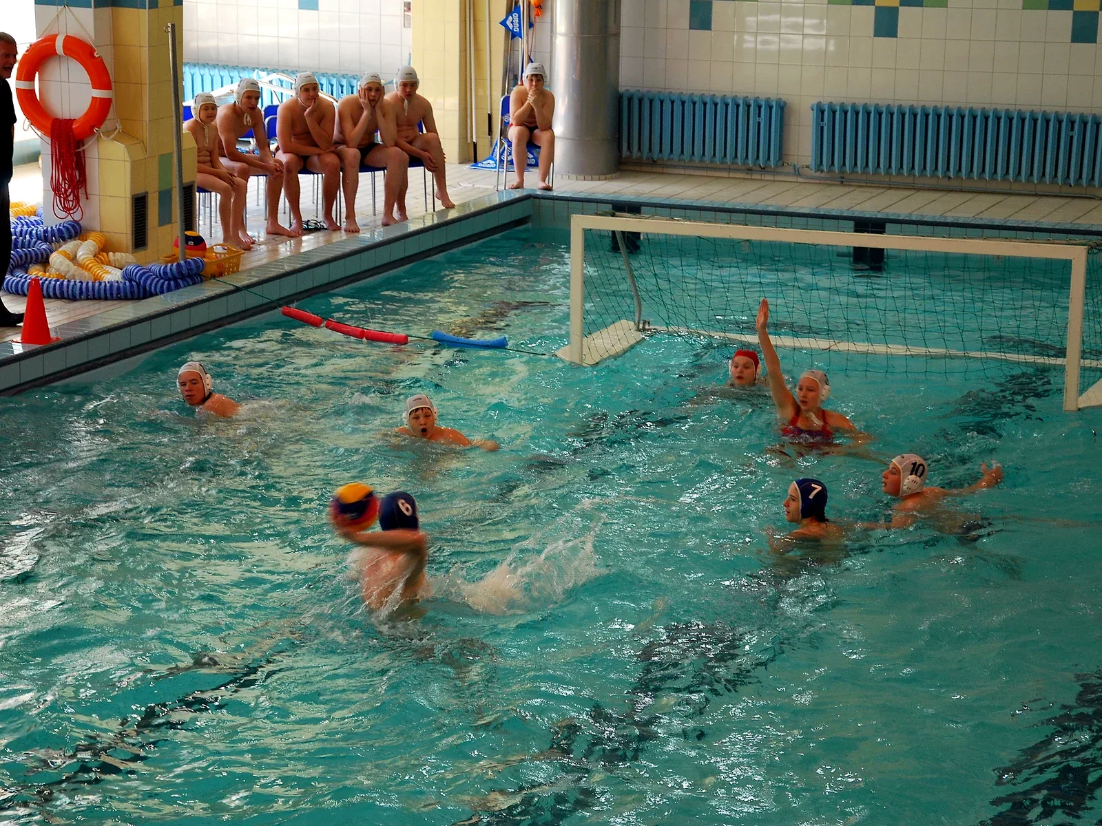Pratique de water-polo